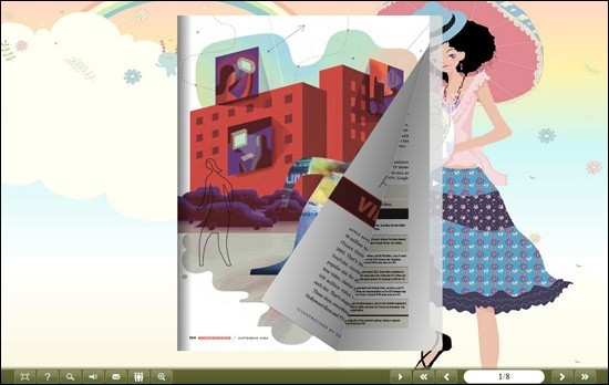 FlipBook Creator Themes Pack Classical: Adolesce 1.0