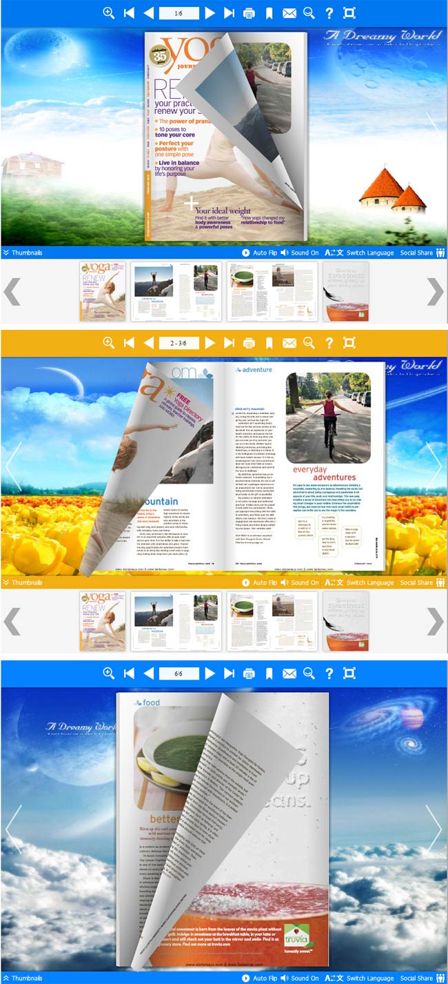 Flipbook_Themes_Package_Neat_DreamWorld 1.0