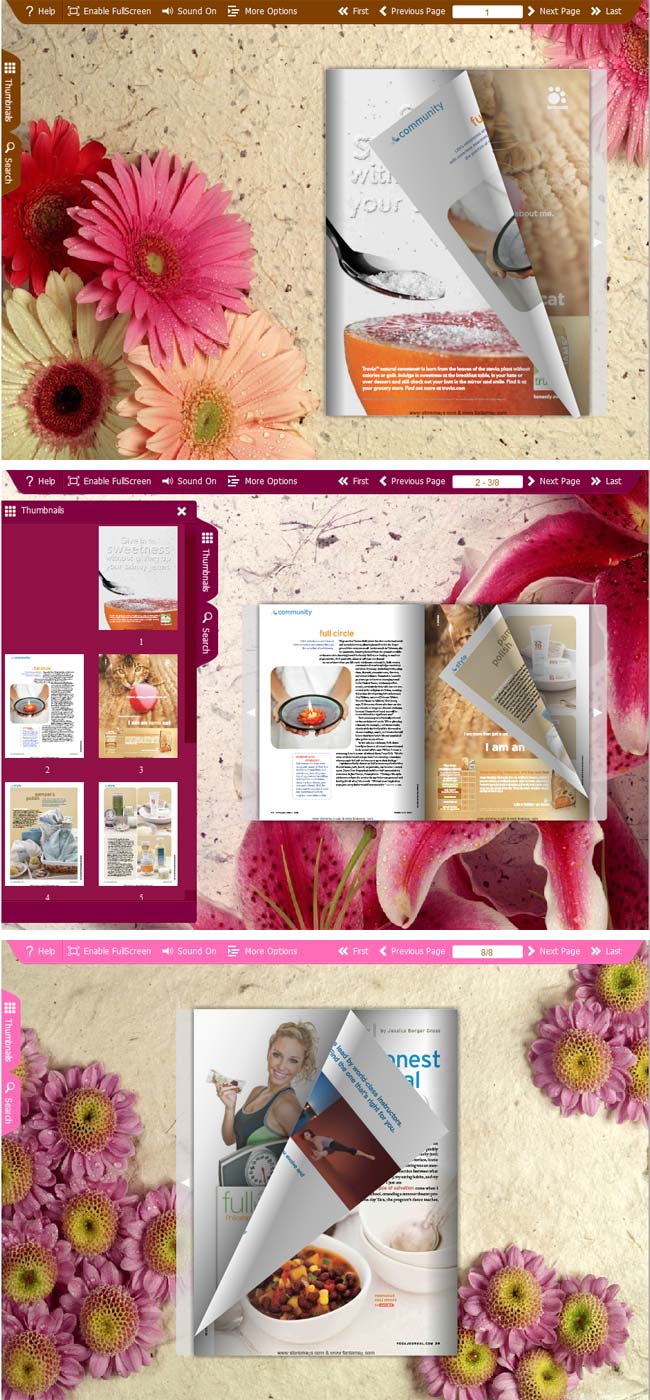 Flipbook_Themes_Package_Spread_Flowers 1.0