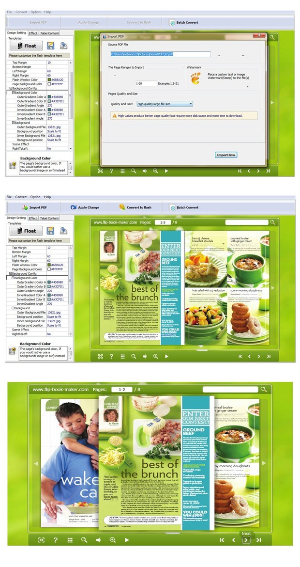 FlipBookMaker PDF to FlashBook (Freeware) 1.0