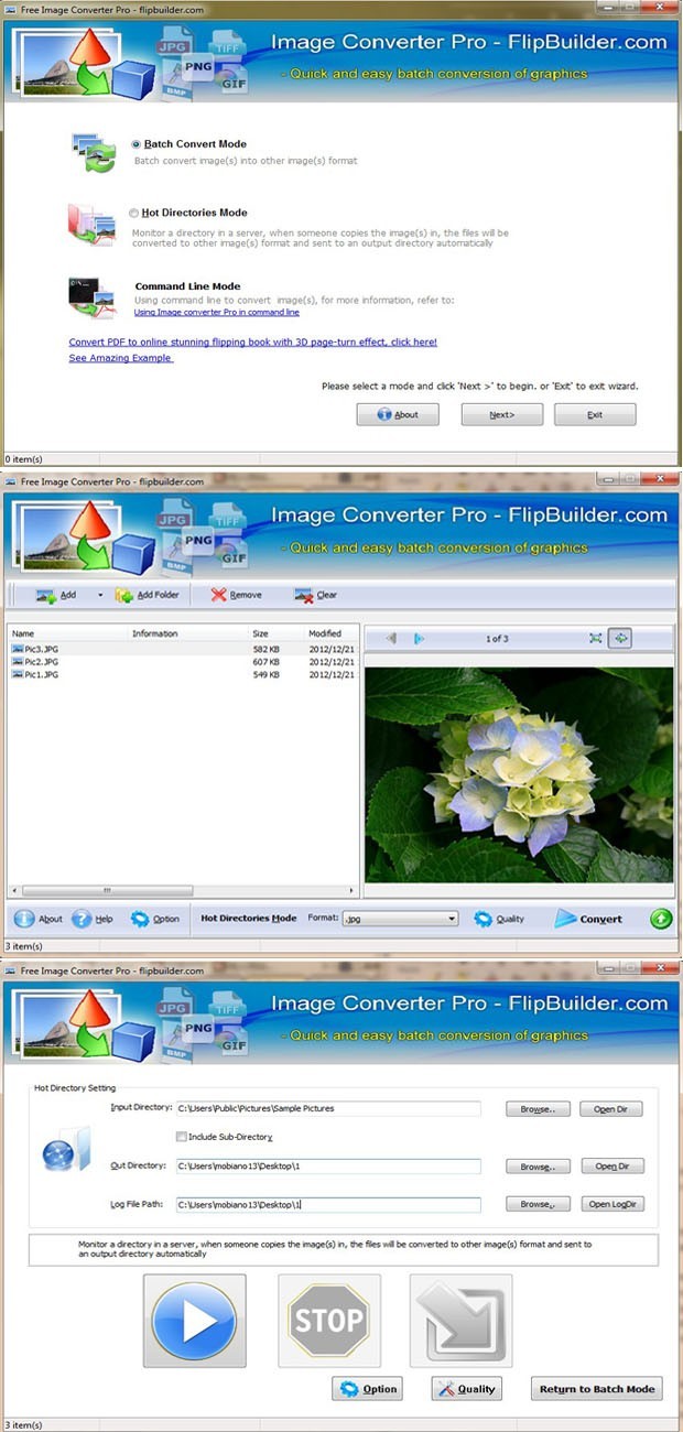 FlipBuilder Image Converter Pro (Freeware) 1.0.0