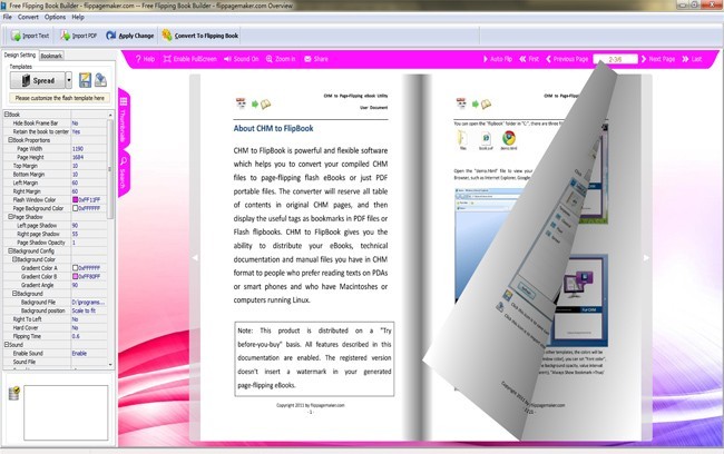FlipPageMaker Free Flipping Book Builder 1.0.0