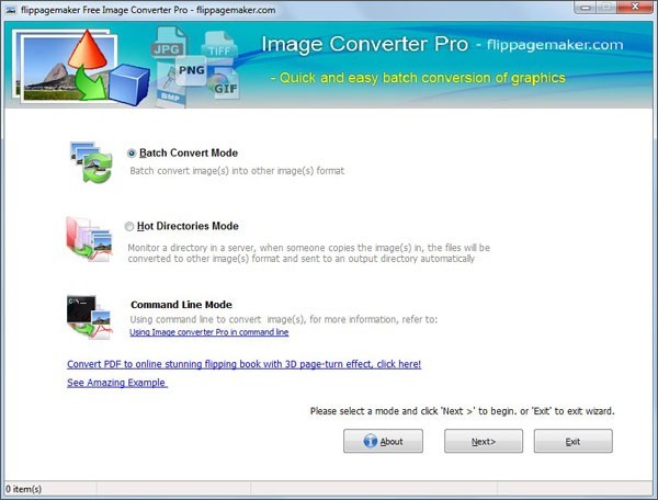 FlipPageMaker Free Image Converter 1.0.0