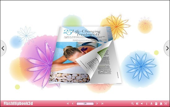 Flipping Book 3D Themes Pack: Aromatic 1.1