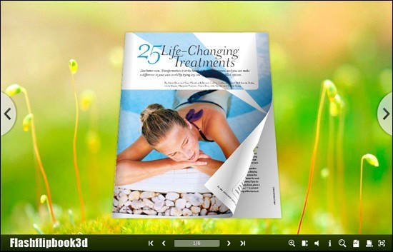 Flipping Book 3D Themes Pack: Spring 1.1