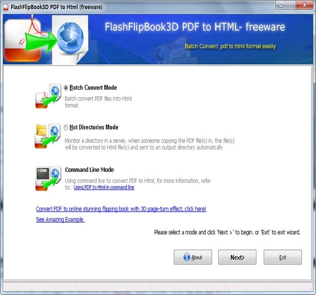 FlippingBook3D PDF to HTML Converter 2.5