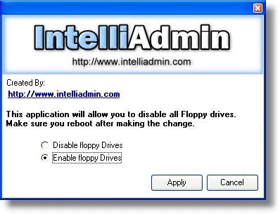 Floppy Remote Drive Disabler 2.0