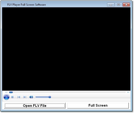 FLV Player Full Screen Software 7.0