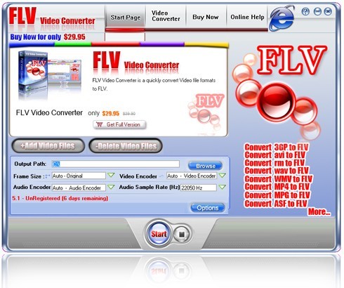 FLV Video Converter 7.24