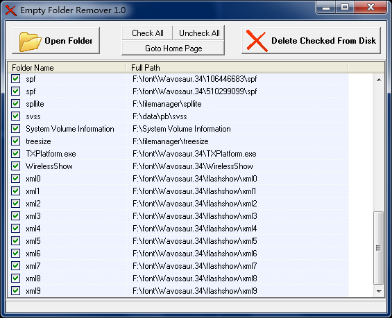 FMS Empty Folder Remover 1.9.4