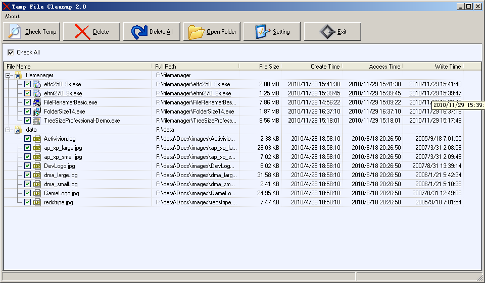 FMS Temp File Cleanup 2.3.4