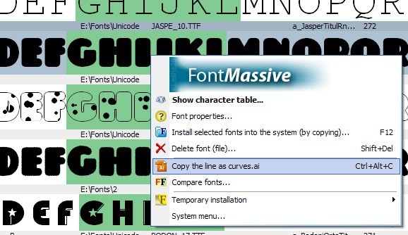 FontMassive 2.0
