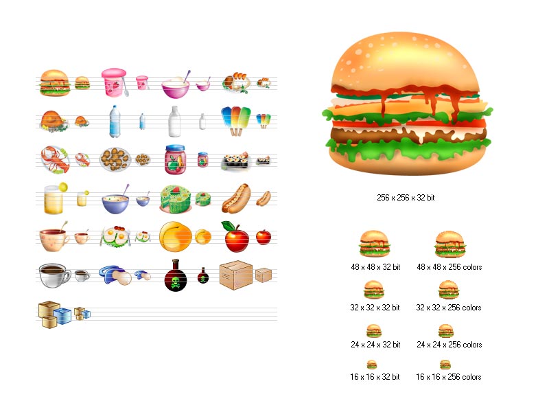 Food Icon Library 3.6