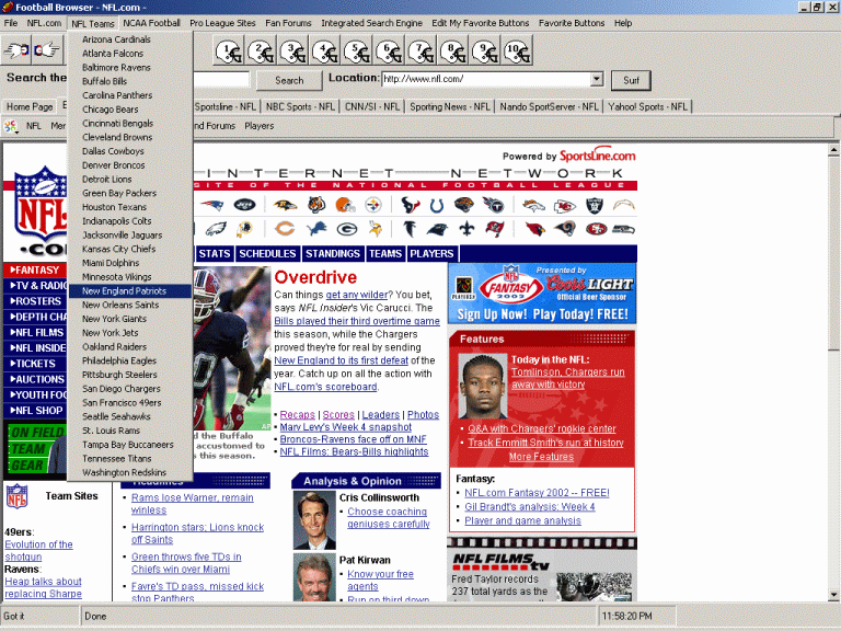 Football Browser 1.0