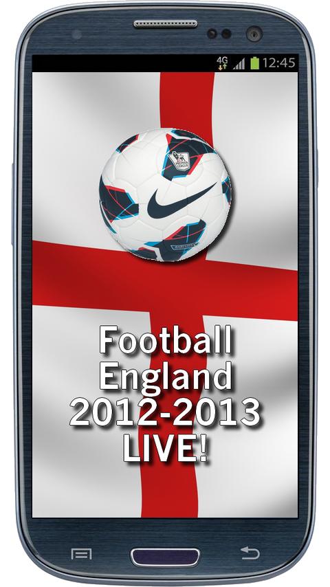 Football England 2012 LIVE 2.2