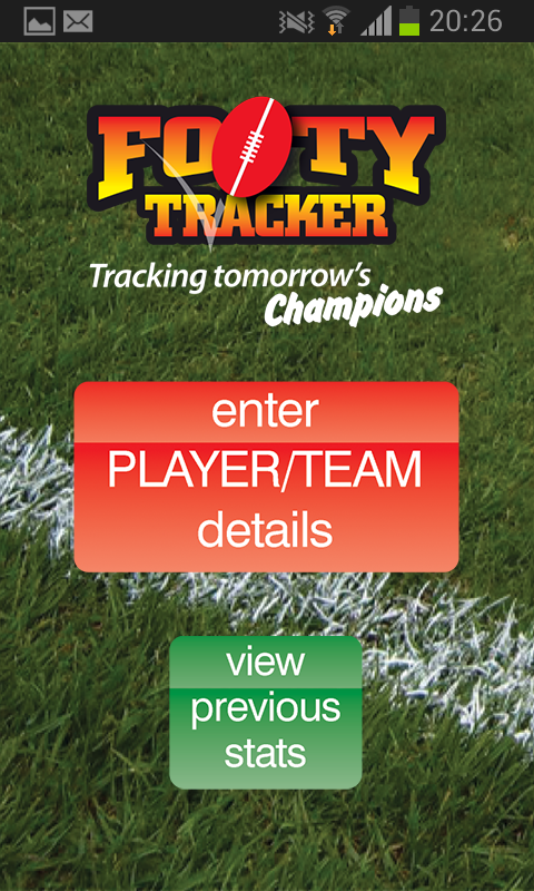 Footy Tracker 1.1