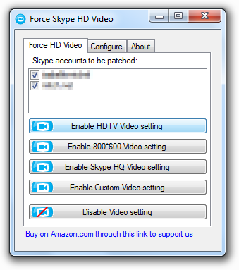 Force Skype HQ Video 1.5