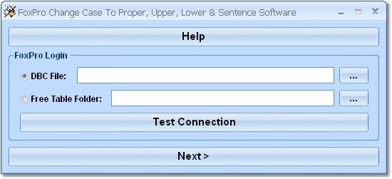 FoxPro Change Case To Proper, Upper, Lower & Sentence Software 7.0