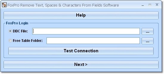 FoxPro Remove Text, Spaces & Characters From Fields Software 7.0