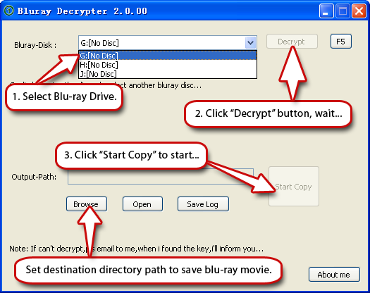 Free Blu-ray Decrypter 2.0.00