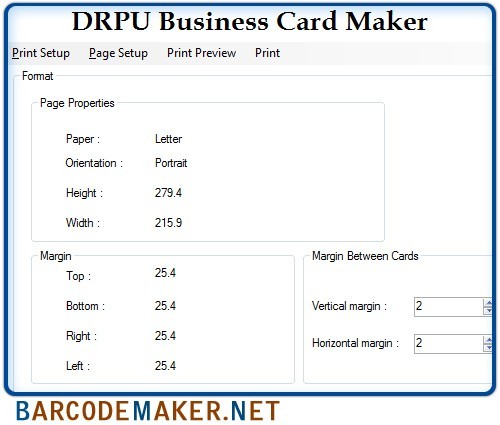 Free Business Card Maker 8.2.0.1
