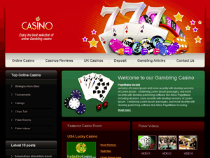 Free Casino Wordpress Theme 1.0