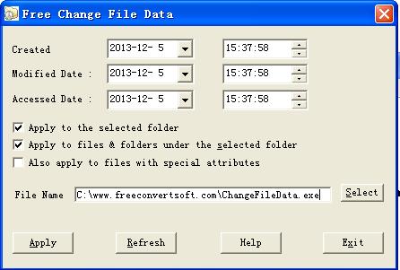 Free Change File Data 1.6.1