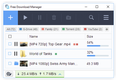 Free Download Manager for Mac 5.1.26