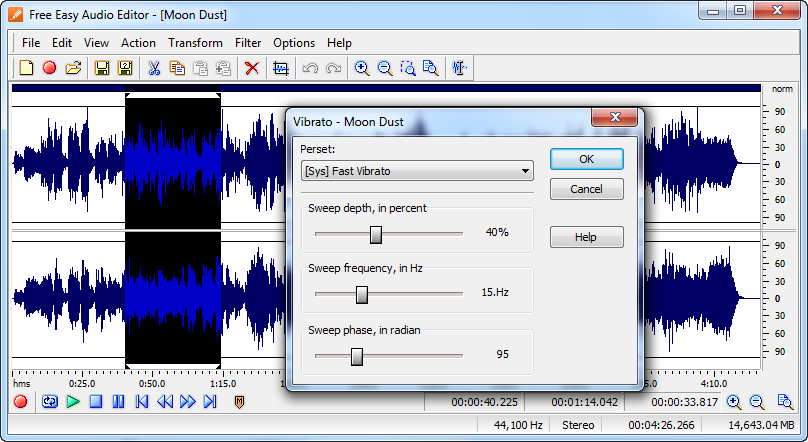 Free Easy Audio Editor 6.0.3