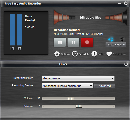 Free Easy Audio Recorder 6.8.3