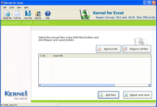 Free Excel Recovery 10.10.01