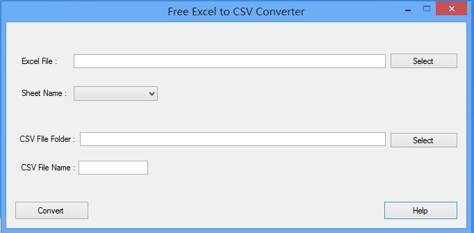 Free Excel To CSV Converter 1.6.1