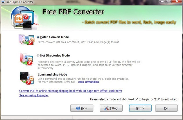 Free FlipPDF Converter 1.0