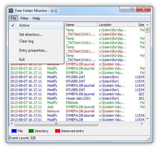 Free Folder Monitor 7.4.9