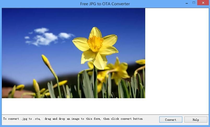 Free JPG to OTA Converter 1.6.0