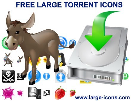 Free Large Torrent Icons 2012.1