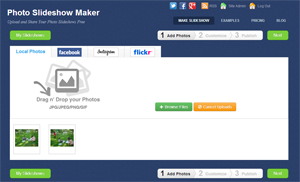 Free LwShow Slideshow Maker Online 2.0