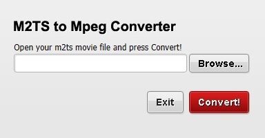 Free M2TS to Mpeg Converter 1.3.0.0