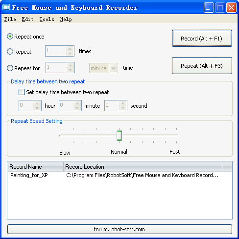Free Mouse and Keyboard Recorder 3.1.3.2