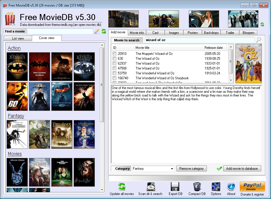 Free MovieDB 5.33