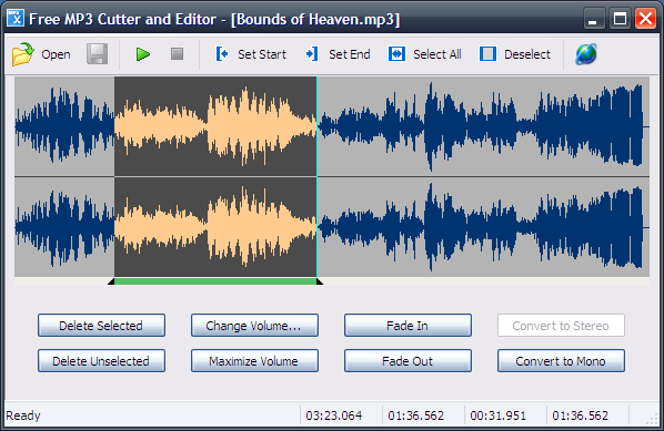 Free MP3 Cutter and Editor (Portable) 2.6.0.1680