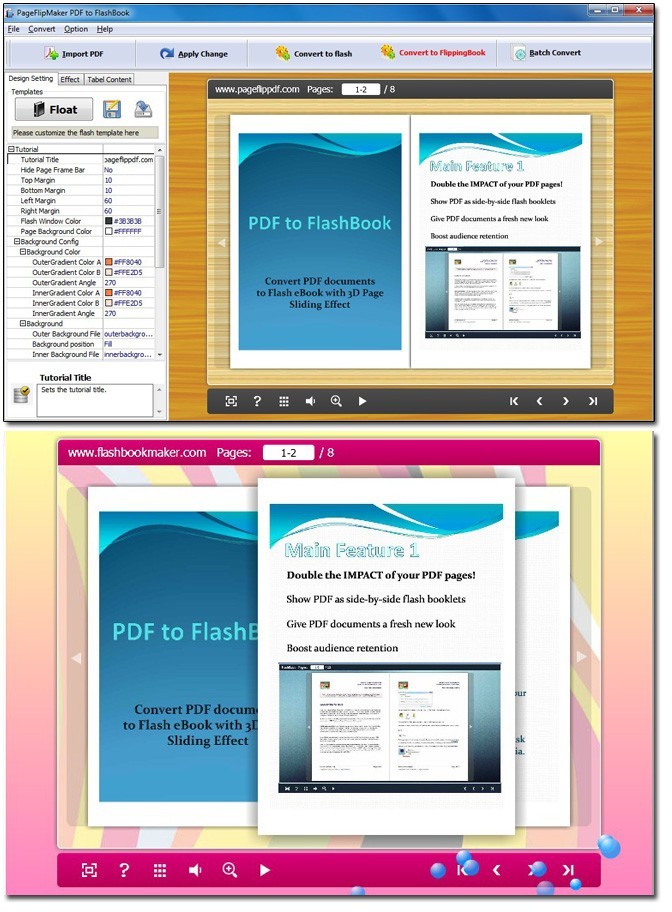 Free PageFlipPDF to FlashBook 1.0