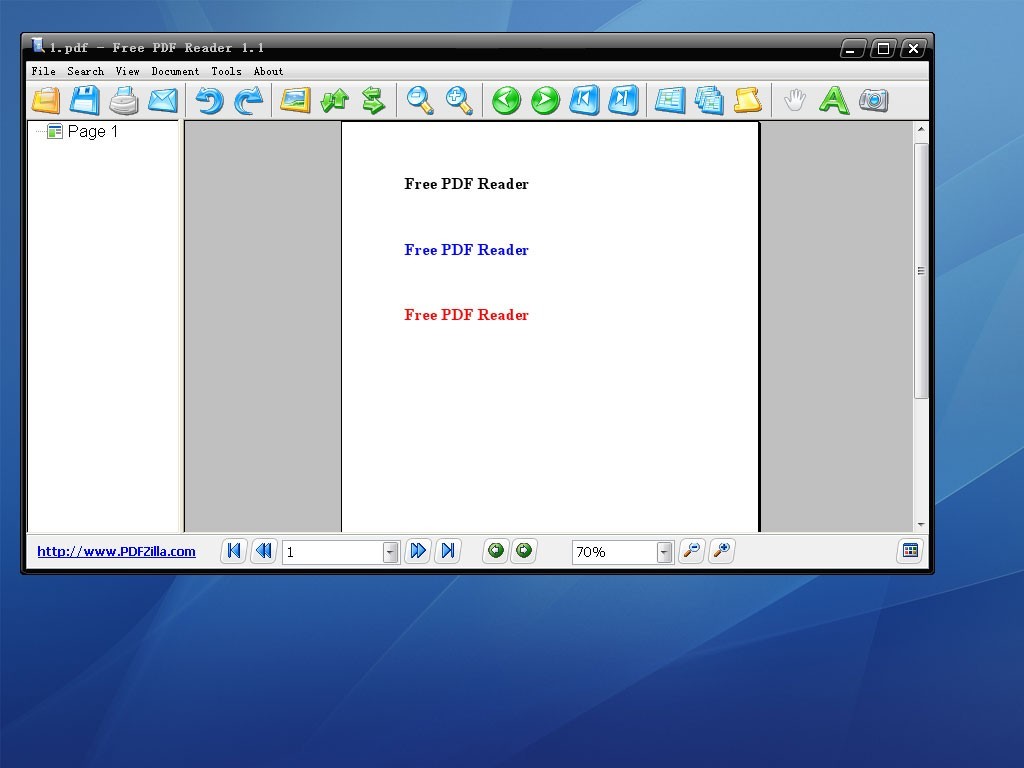 Free PDF Reader 1.1
