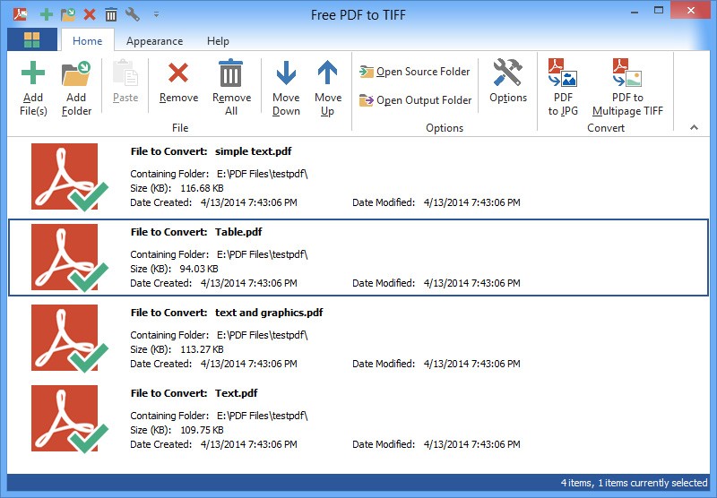 Free PDF to TIFF 7.2.4