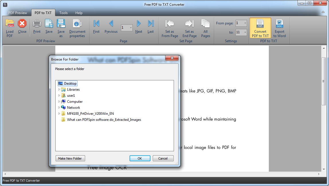 Free PDF to TXT Converter 7.3.4