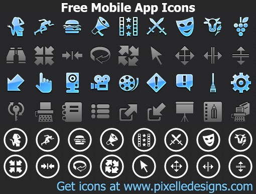 Free Phone App Icons 2012
