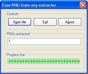 Free PNG from any extractor 1.0