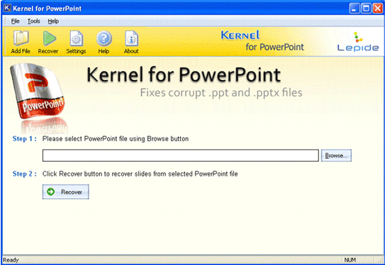 Free PowerPoint Repair 10.11.01