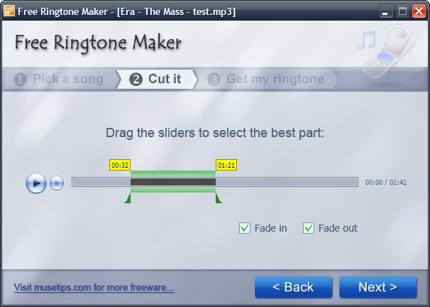 Free Ringtone Maker (Portable) 2.4.0.1079