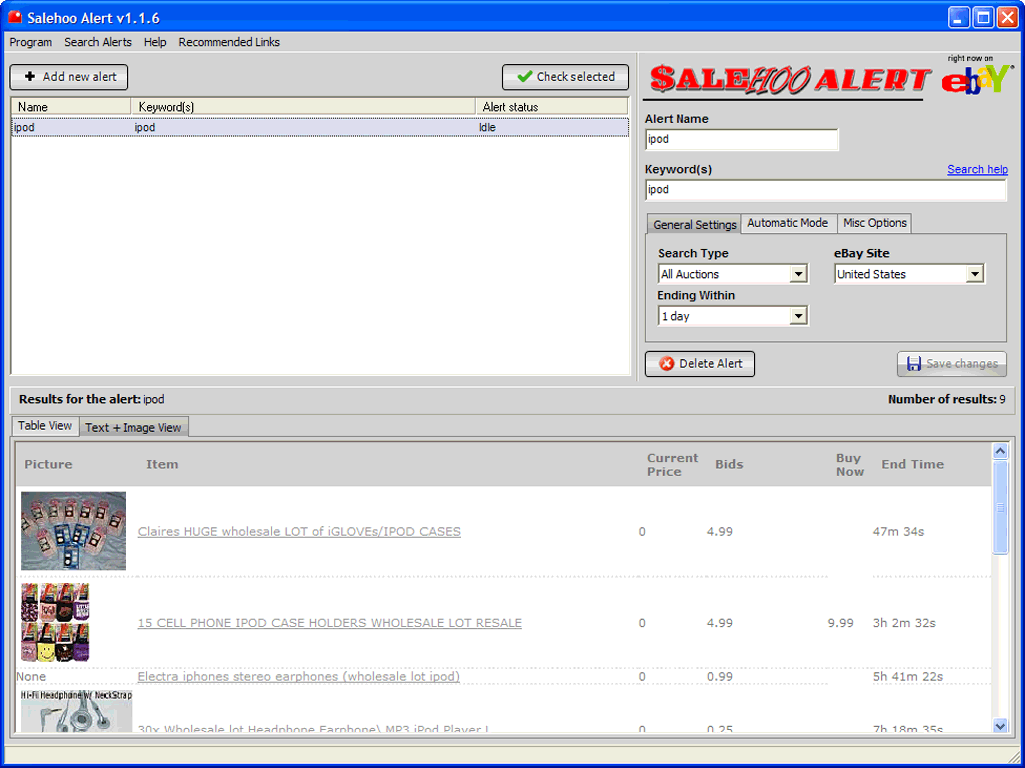 Free SaleHoo Software | Free Wholesale Software 1.4.0